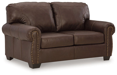 Colleton - Dark Brown - Loveseat.