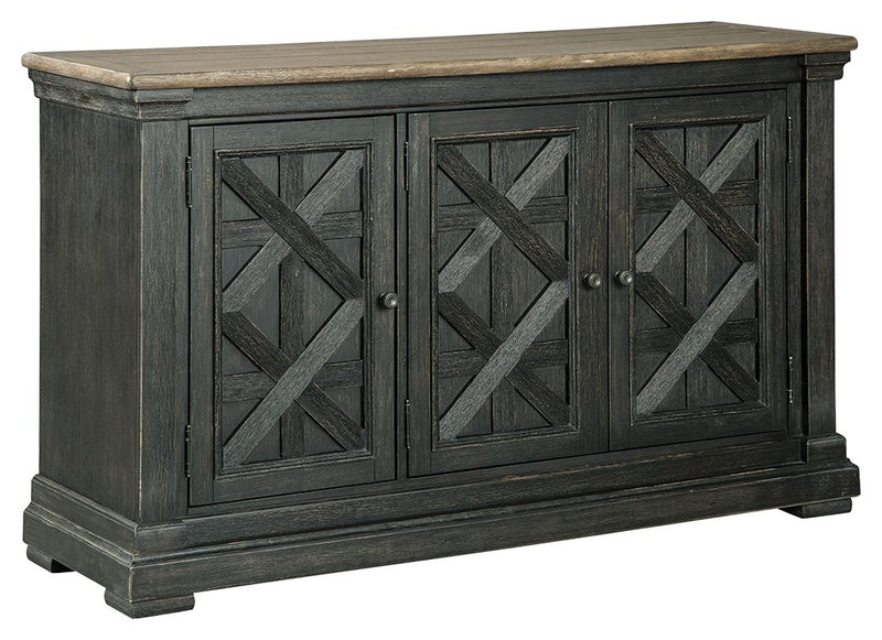 Tyler - Black / Gray - Dining Room Server.