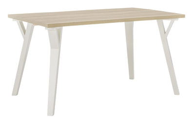 Grannen - White - Rectangular Dining Room Table.