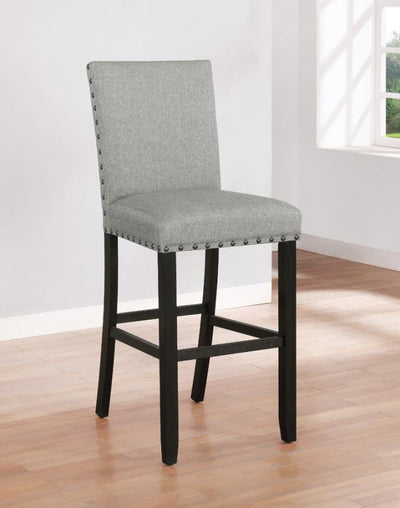 Kentfield - Solid Back Upholstered Stools (Set of 2)