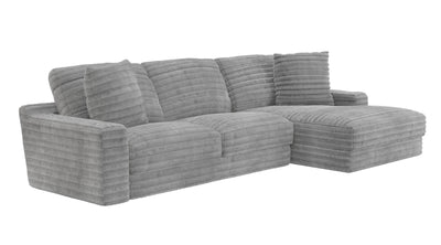 Comfrey - 2 Piece Sofa / RSF Chaise - Moonstruck