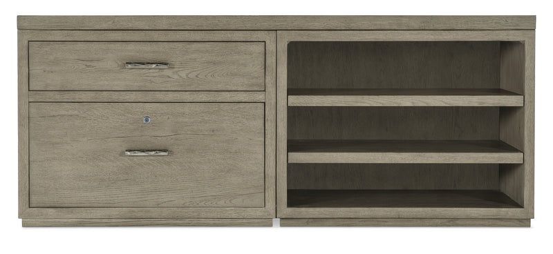 Linville Falls - Credenza - 72" Top - Lateral File And Open