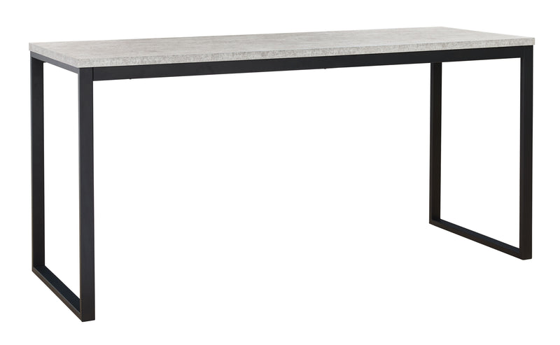 Lazabon - Gray / Black - Home Office Desk