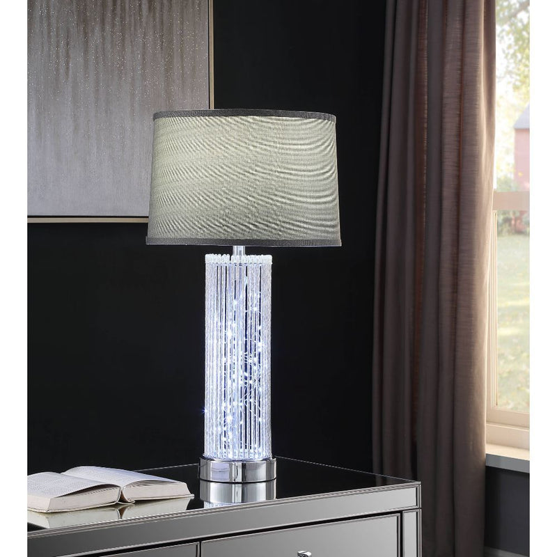 Glaus - Table Lamp - Chrome - Grand Furniture GA