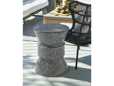 Coastal Living Outdoor - Stinson Accent Table - Dark Gray.