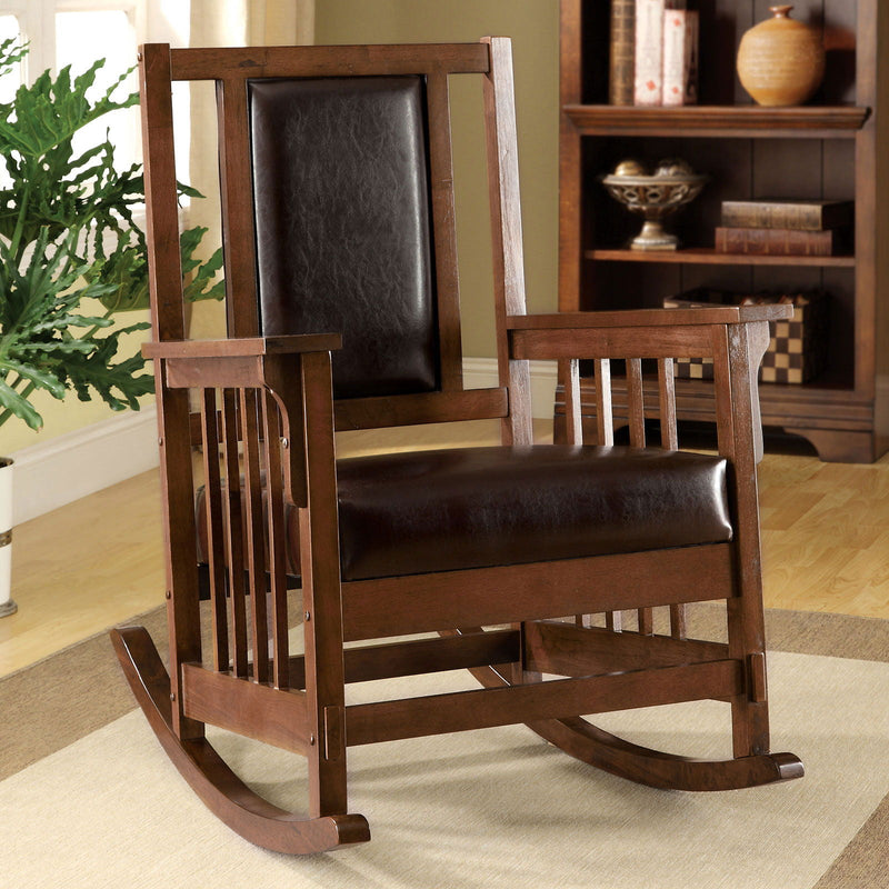 Apple Valley - Rocking Chair - Espresso / Walnut - Grand Furniture GA