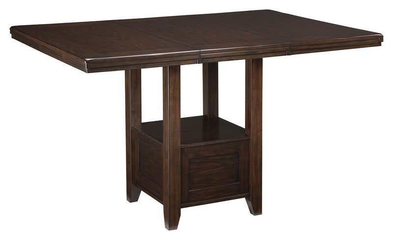 Haddigan - Dark Brown - Rect Drm Counter Ext Table.