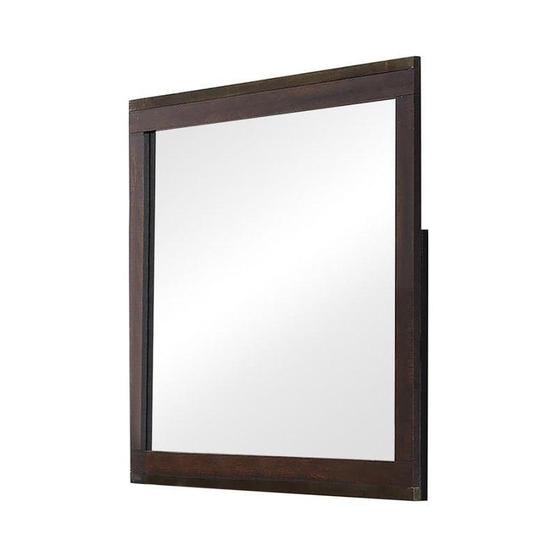 Edmonton - Dresser Mirror - Rustic Tobacco.