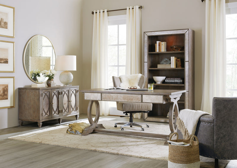 Rustic Glam - Trestle Desk.