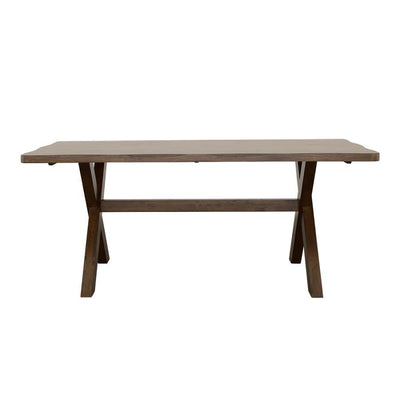 Alston - X-Shaped Dining Table - Knotty Nutmeg.