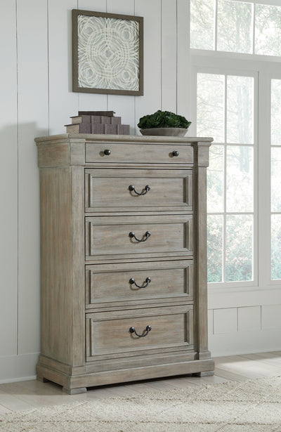 Moreshire - Bisque - Five Drawer Chest