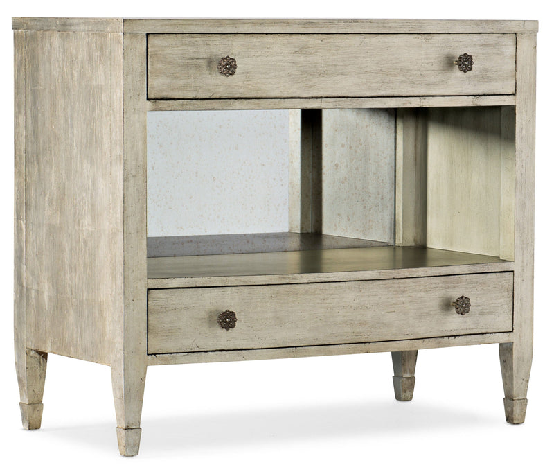 Sanctuary - Gemme 2-Drawer Nightstand.