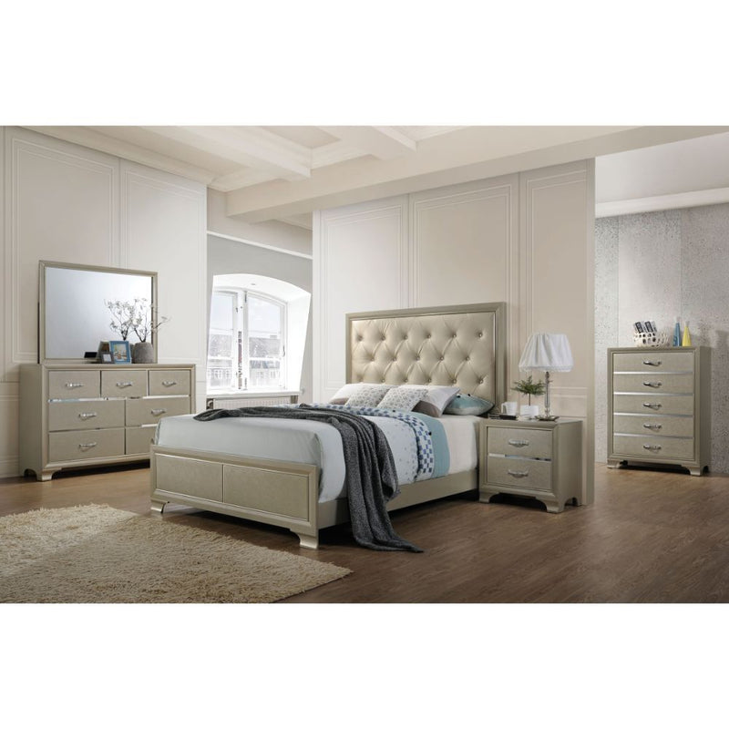 Carine - Mirror - Champagne - Grand Furniture GA