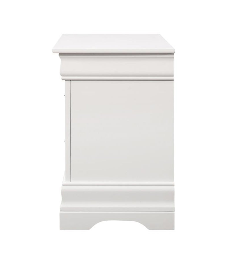 Louis Philippe - Two-drawer Nightstand