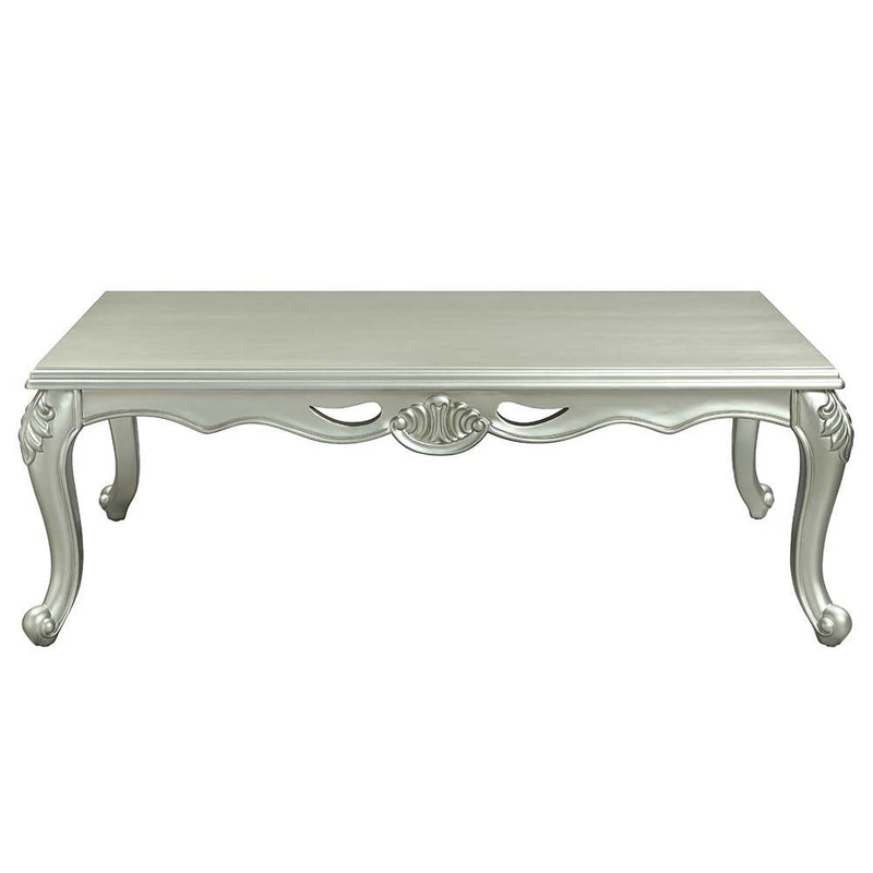 Qunsia - Coffee Table - Champagne Finish - Grand Furniture GA