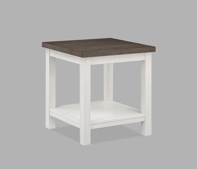 Dakota - End Table - White - Grand Furniture GA