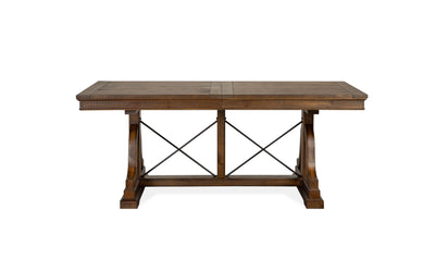 Bay Creek - Trestle Dining Table - Toasted Nutmeg.