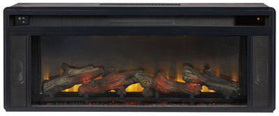 Entertainment - Black - Fireplace Insert - Rectangular.