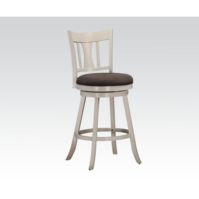 Tabib - Bar Chair - Fabric & White - Grand Furniture GA