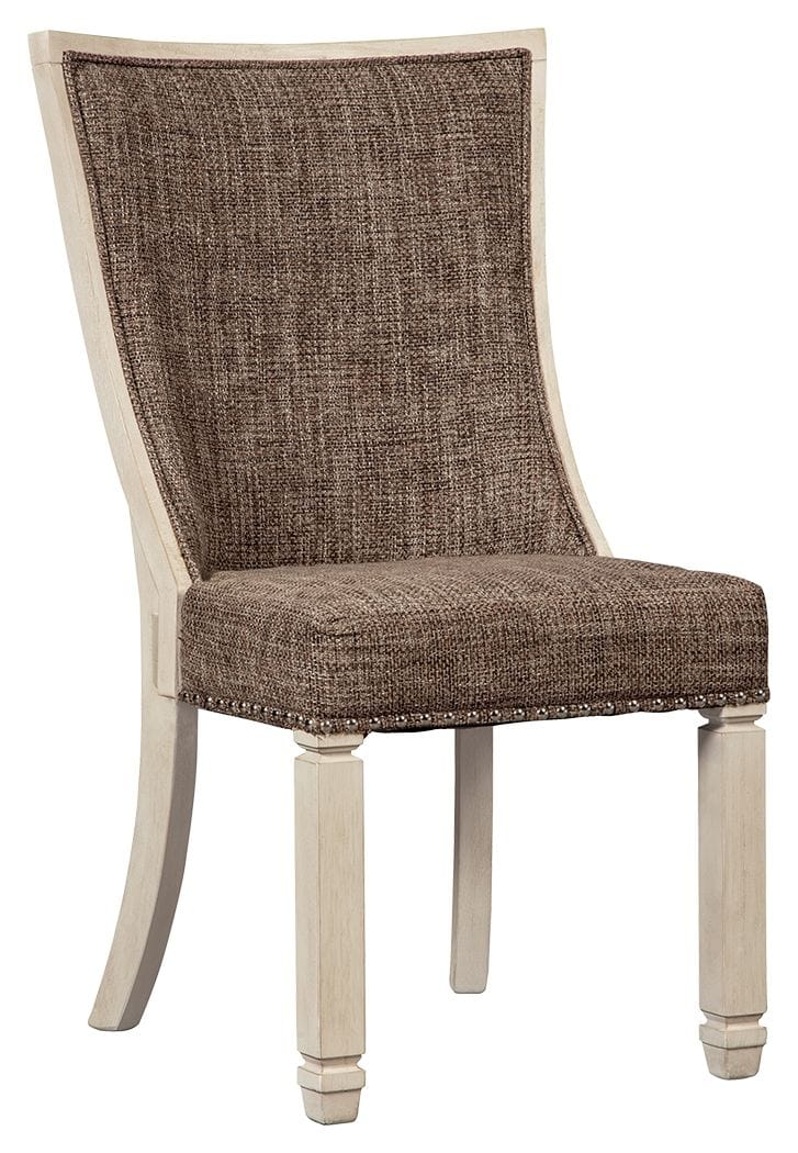 Bolanburg - Brown / Beige - Dining Uph Side Chair (Set of 2) - Lattice Back.