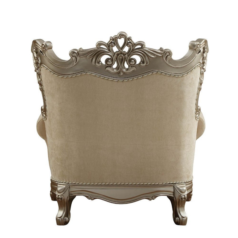 Ranita - Chair - Fabric & Champagne - Grand Furniture GA