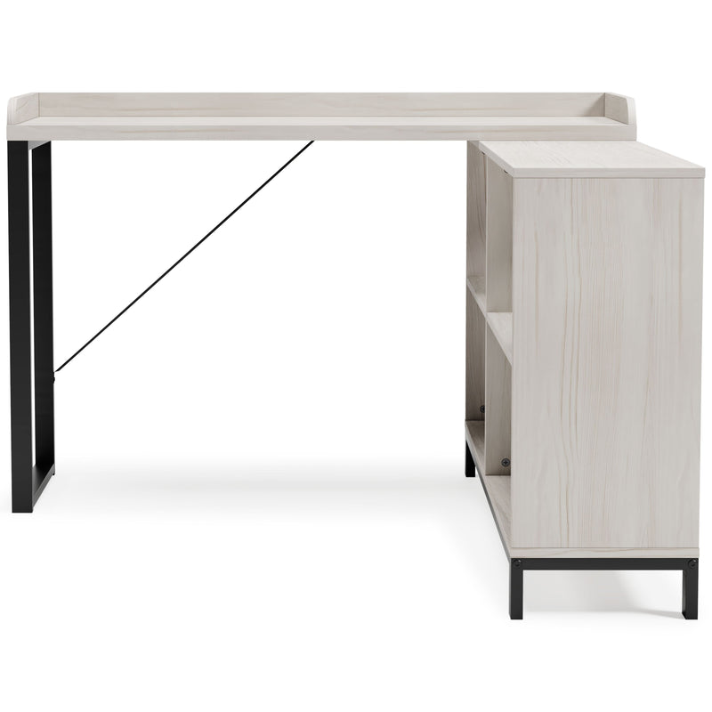 Bayflynn - White / Black - L-desk.