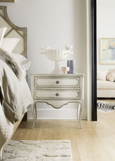 Sanctuary - Coco En Blanc Nightstand.