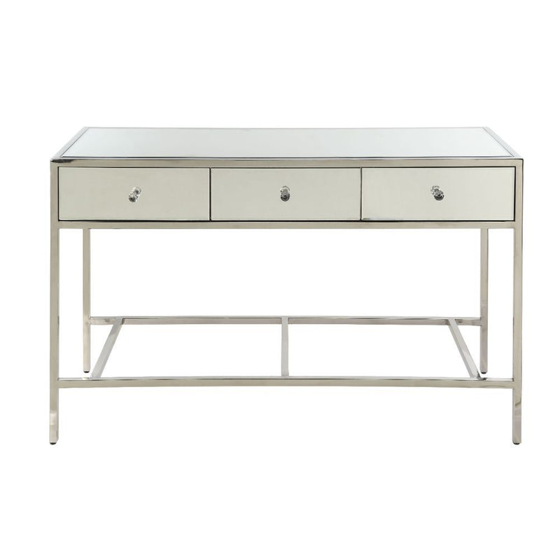 Weigela - Accent Table - Mirrored & Chrome - Grand Furniture GA