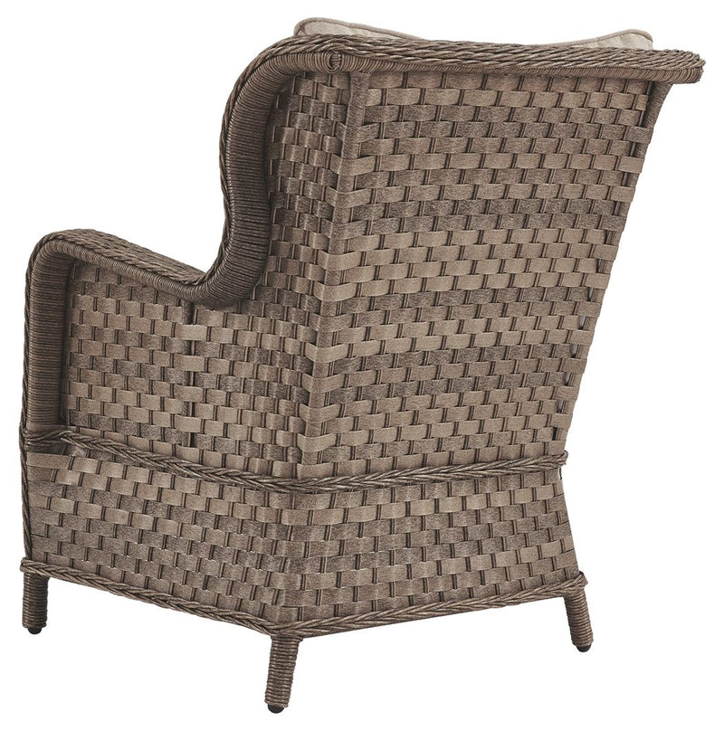 Clear Ridge - Light Brown - Lounge Chair W/Cushion (Set of 2).