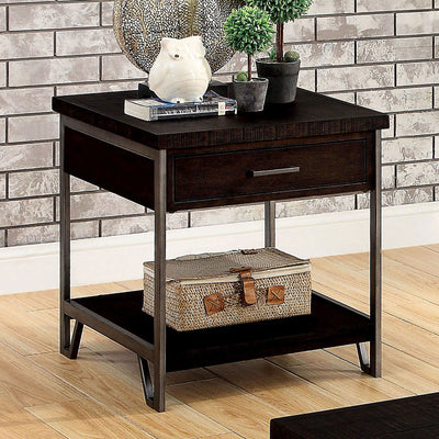 Wasta - End Table - Dark Oak - Grand Furniture GA