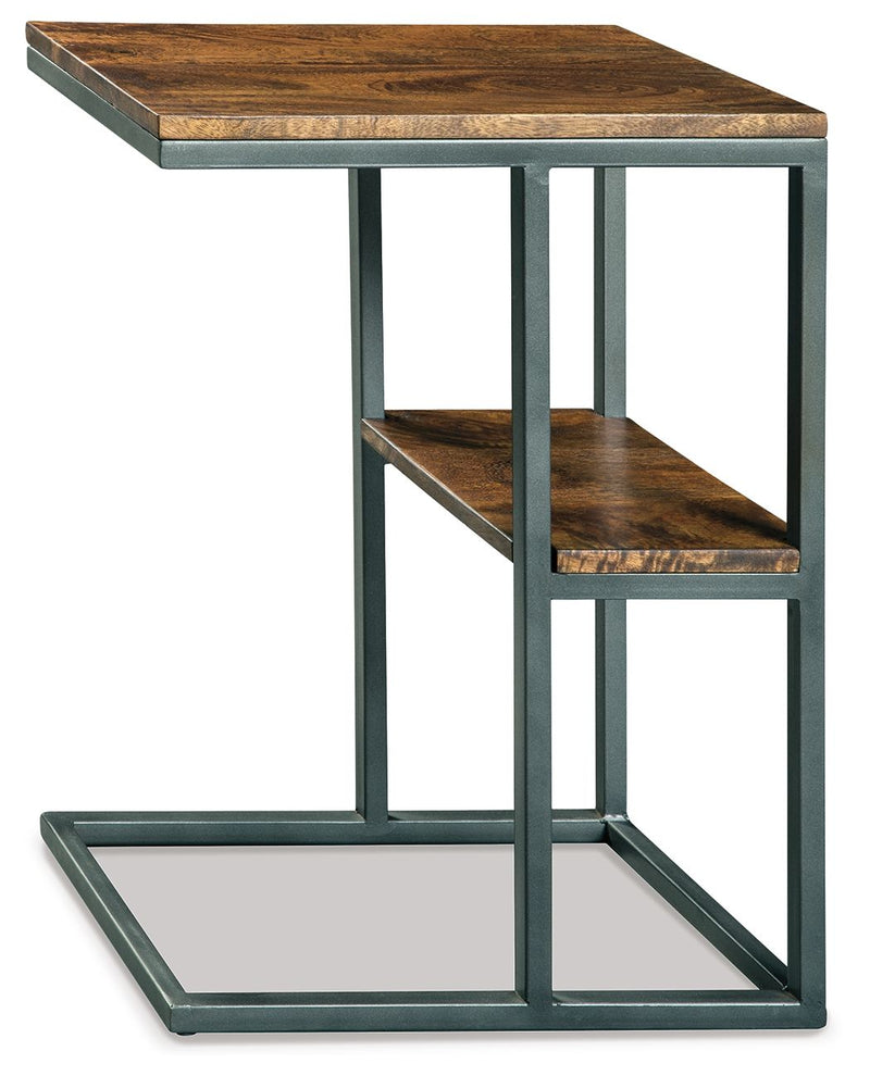Forestmin - Natural / Black - Accent Table.