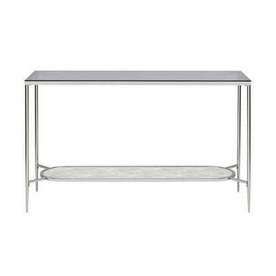 Adelrik - Accent Table - Glass & Chrome Finish - Grand Furniture GA