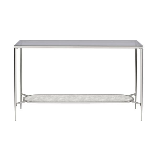 Adelrik - Accent Table - Glass & Chrome Finish - Grand Furniture GA