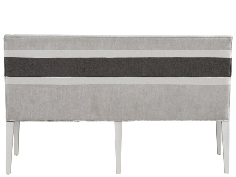 Modern Farmhouse - Peyton Banquette - Pearl Silver