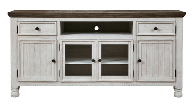 Havalance - Brown / Beige - Extra Large TV Stand - 4 Doors.