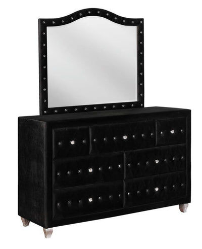 Deanna - Button Tufted Mirror - Grand Furniture GA