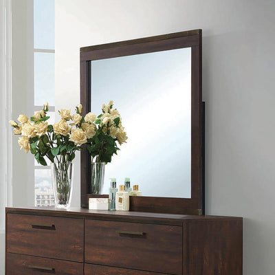 Edmonton - Dresser Mirror - Rustic Tobacco.