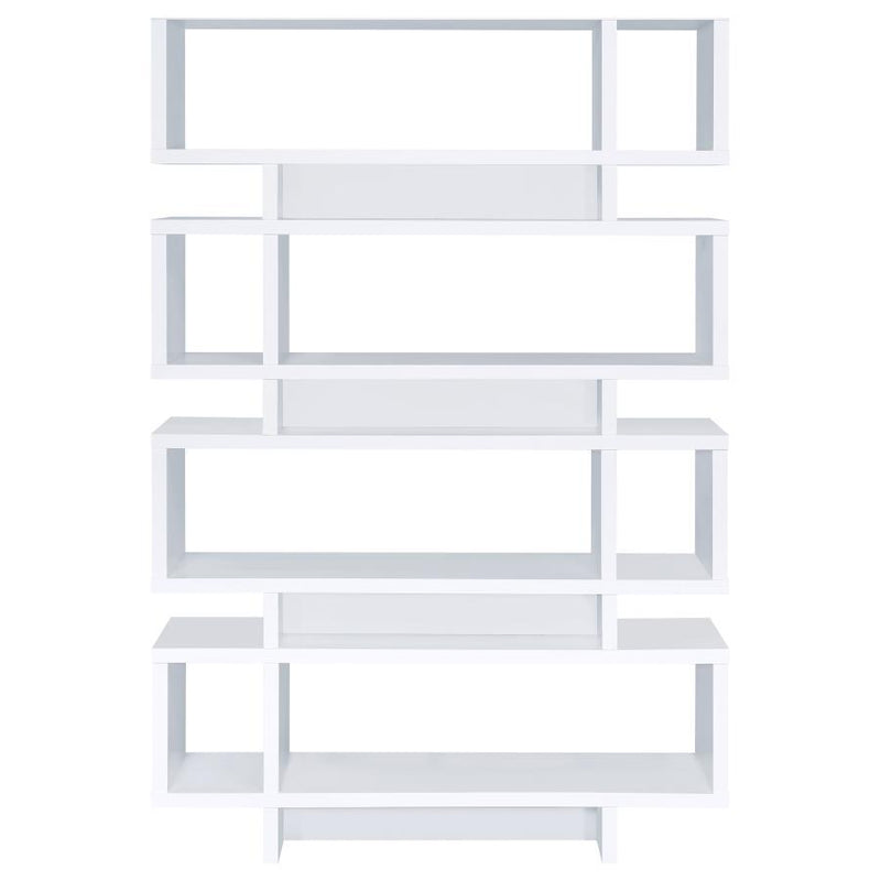 Reid - 4-Tier Open Back Bookcase - Grand Furniture GA