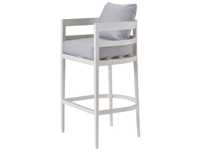 Coastal Living Outdoor - South Beach Bar Chair - Pearl Silver.