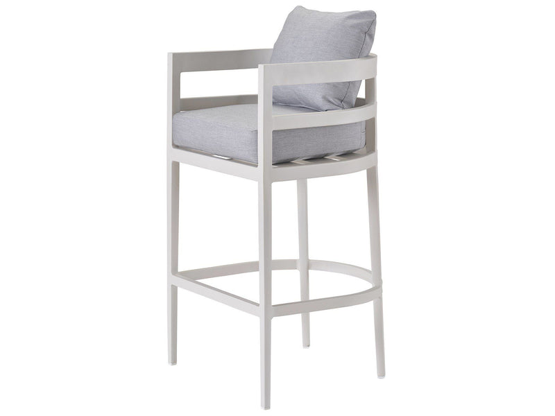 Coastal Living Outdoor - South Beach Bar Chair - Pearl Silver.