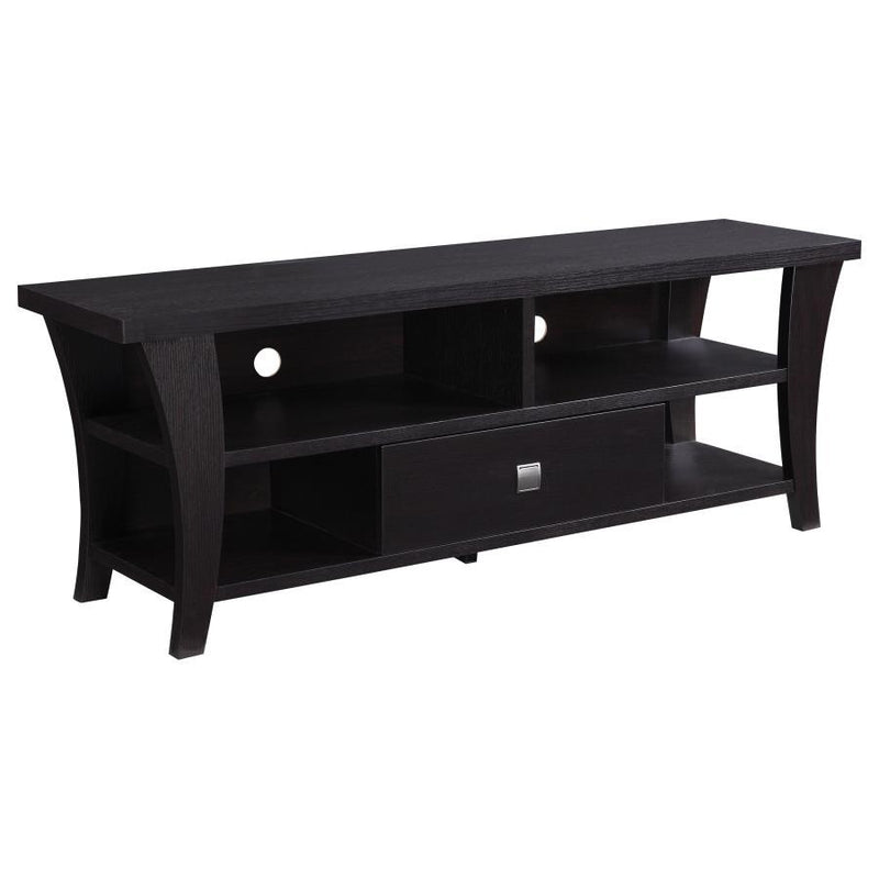 Anita - 1-Drawer TV Console - Cappuccino - TV Stands - Grand Furniture GA