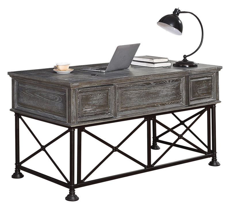 Gramercy Park - Writing Desk - Vintage Burnished Smoke