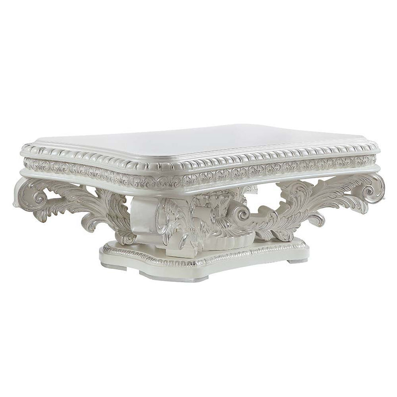 Vanaheim - Coffee Table - Antique White Finish - Grand Furniture GA