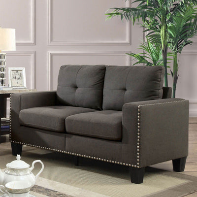 Attwell - Loveseat - Gray - Grand Furniture GA
