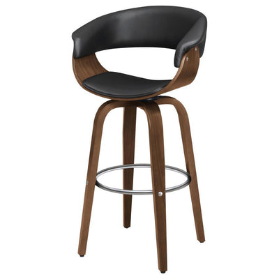 Zion - Upholstered Swivel Bar Stool.