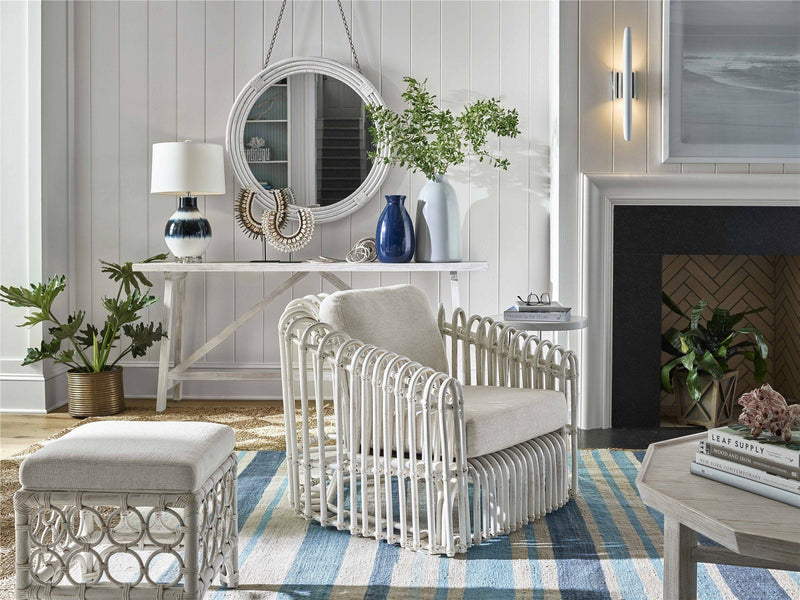 Getaway - Camps Bay Rattan Chair - White.