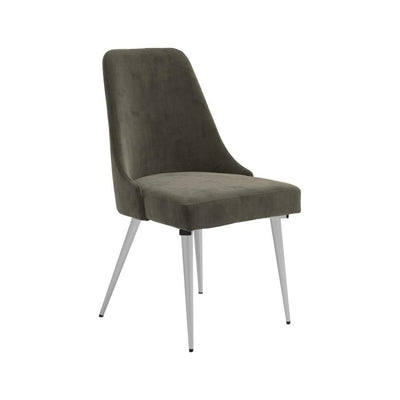 Cabianca - Curved Back Side Chairs (Set of 2) - Grey.