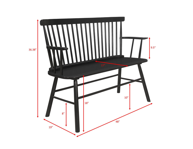 Jerimiah - Spindleback Bench