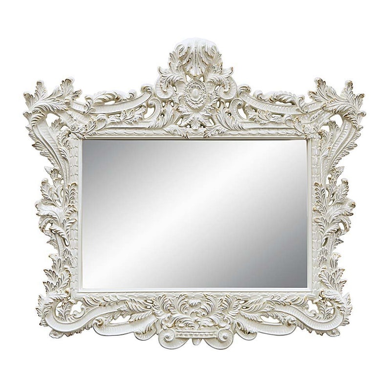 Adara - Mirror - Antique White Finish - Grand Furniture GA