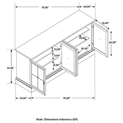 Brockway - Cove 4-door Server.